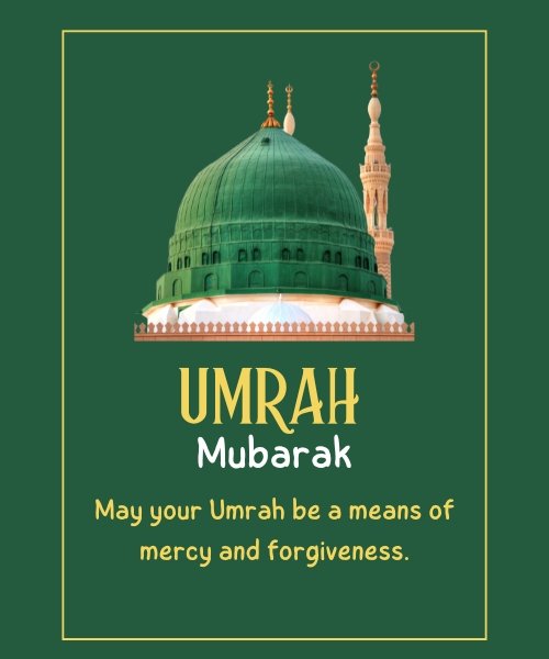umrah mubarak messages images